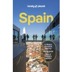   Spain útikönyv Lonely Planet Spain, Spanyolország útikönyv angol 2025.