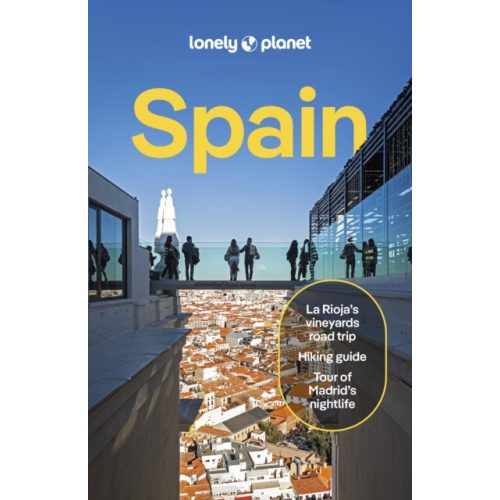 Spain útikönyv Lonely Planet Spain, Spanyolország útikönyv angol 2025.