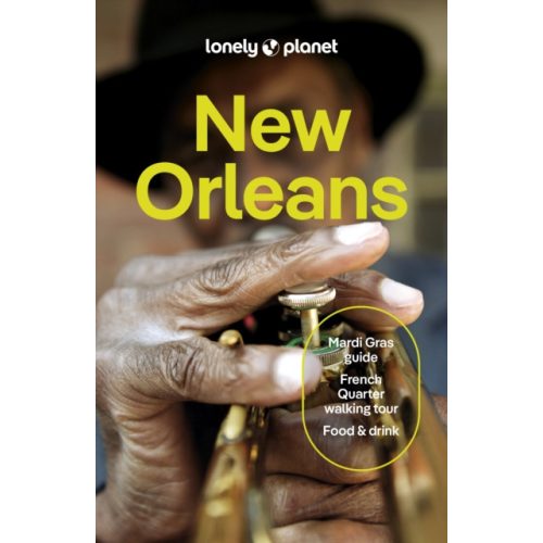 New Orleans útikönyv Lonely Planet angol 2025.
