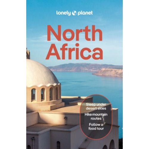 Észak-Afrika útikönyv, North Africa Lonely Planet 2025.