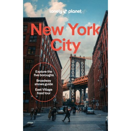 New York City útikönyv Lonely Planet 2024