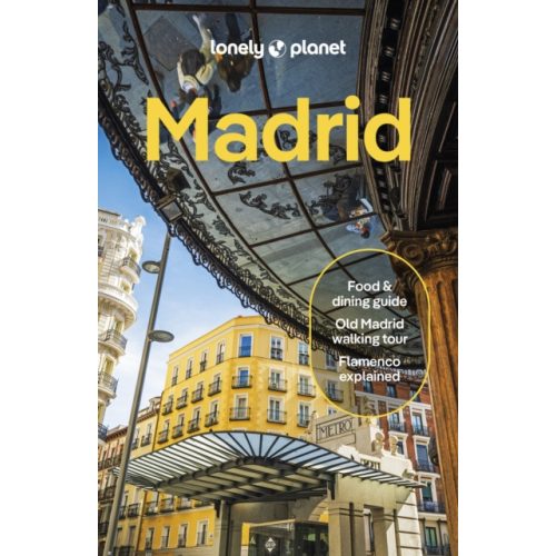 Madrid útikönyv Lonely Planet 2025.