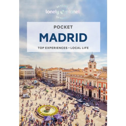Madrid útikönyv Pocket Lonely Planet angol 2023