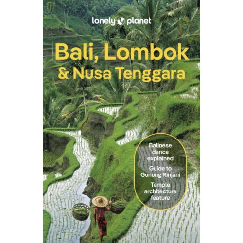 Bali útikönyv Lonely Planet Bali, Lombok & Nusa Tenggara angol (2024)