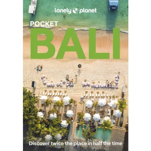 Bali útikönyv, pocket Bali Lonely Planet útikönyv angol 2024.