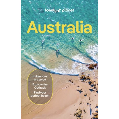 Ausztrália útikönyv Australia Lonely Planet angol  2024.