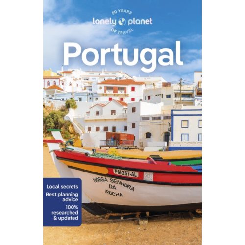 Portugal Lonely Planet Portugália útikönyv 2023 angol