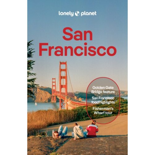 San Francisco útikönyv Lonely Planet angol 2026.