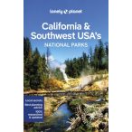   California útikönyv, California & Southwest USA's National Parks Lonely Planet - Kalifornia útikönyv angol 2023