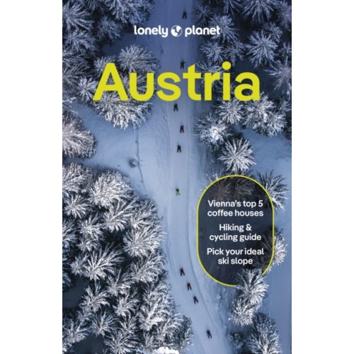 Austria Lonely Planet útikönyv, Lonely Planet Austria, Ausztria útikönyv angol 2024.