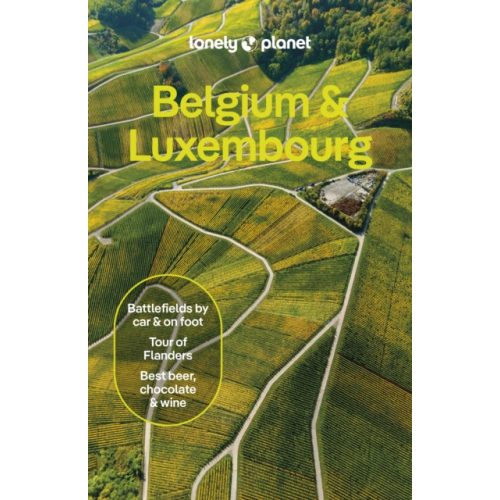 Belgium útikönyv, Belgium &  Luxemburg Lonely Planet Belgium útikönyv 2024