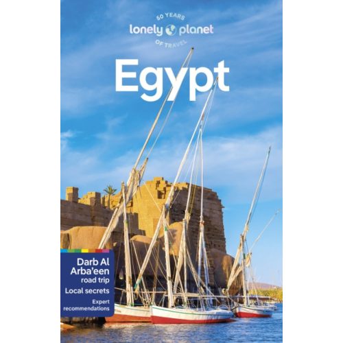 Egypt Lonely Planet Egyiptom útikönyv angol 2023