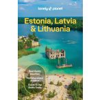   Észtország útikönyv angol, Lonely Planet Estonia, Latvia, Lithuania 2026.