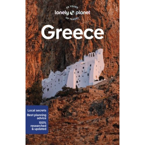  Greece Lonely Planet, Görögország útikönyv, Lonely Planet Greece - angol 2023