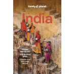 India útikönyv Lonely Planet angol 2024.