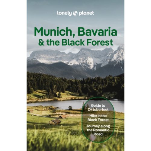 Munich útikönyv Lonely Planet, Munich Bavaria Black Forest München útikönyv 2026. angol