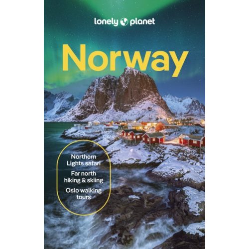 Norvégia útikönyv angol Lonely Planet Norway 2024.