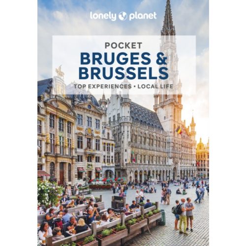 Bruges & Brussels Pocket Lonely Planet Bruges útikönyv, Brüsszel útikönyv angol 2024 