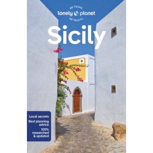 Sicily Lonely Planet Szicília útikönyv 2023 angol
