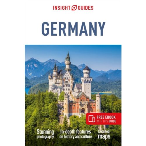 Németország útikönyv Insight Guides Germany (Travel Guide with Free eBook) angol 2023.