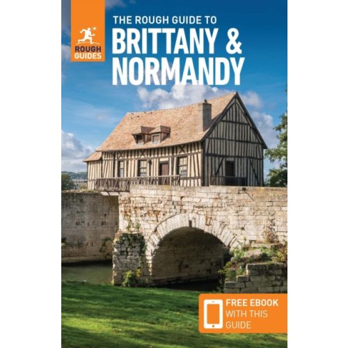 Brittany útikönyv, Brittany & Normandy Rough Guide angol 2022