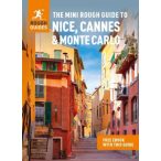   Nice útikönyv, Cannes, Monte Carlo Mini Rough Guide Travel Guide with Free eBook angol, Nizza útikönyv