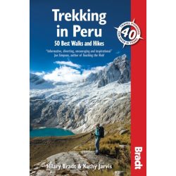   Peru útikönyv Bradt - Trekking in Peru : 50 Best Walks and Hikes - angol