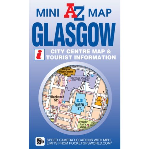 Glasgow térkép AZ Glasgow zsebtérkép 2023