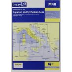 Imray Chart M40 : Ligurian and Tyrrhenian Sea