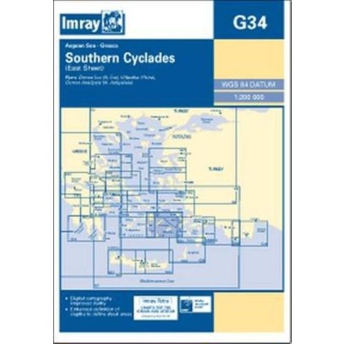 Imray Chart G34 : Southern Cyclades