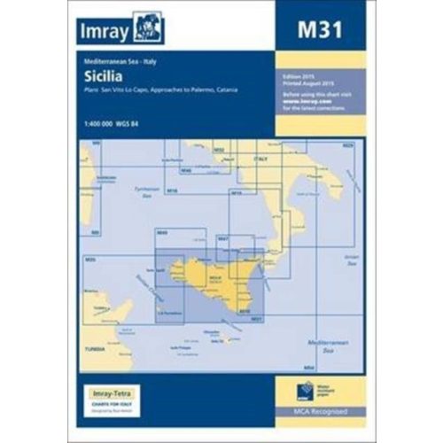Imray Chart M31 : Sicily