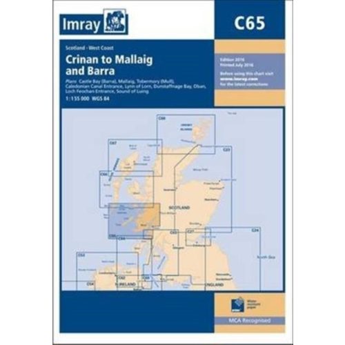 Imray Chart C65 : Crinan to Mallaig and Barra