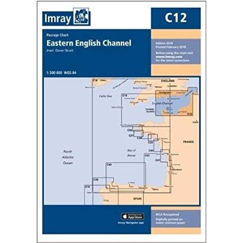 Imray Chart C12 : Eastern English Channel Passage Chart 2018