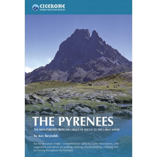 The Pyrenees  Cicerone túrakalauz, útikönyv - angol 