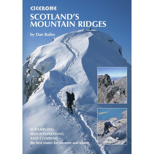 Scotland's Mountain Ridges Cicerone túrakalauz, útikönyv - angol 