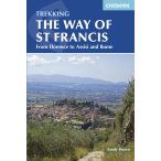   The Way of St Francis Cicerone túrakalauz, útikönyv - angol 