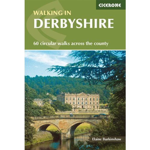 Walking in Derbyshire Cicerone túrakalauz, útikönyv - angol 