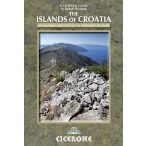   The Islands of Croatia Cicerone túrakalauz, útikönyv - angol 