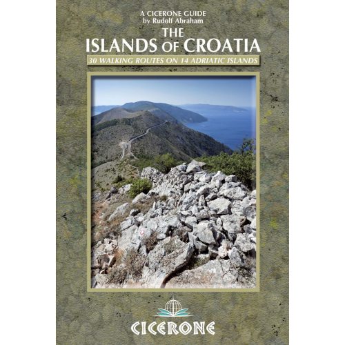 The Islands of Croatia Cicerone túrakalauz, útikönyv - angol 
