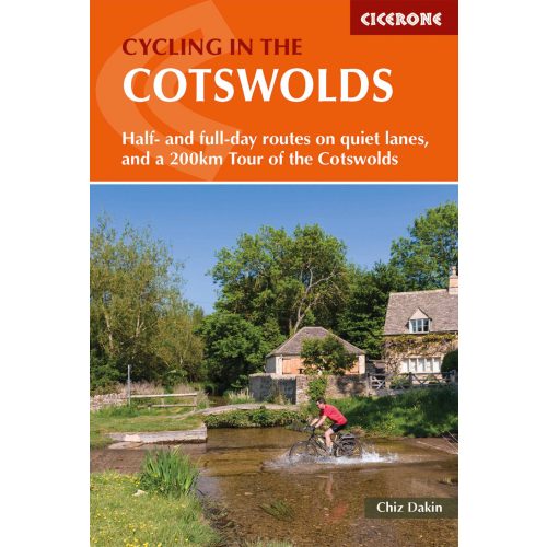 Cycling in the Cotswolds Cicerone túrakalauz, útikönyv - angol 