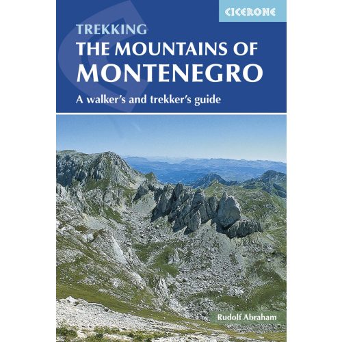 The Mountains of Montenegro Cicerone túrakalauz, útikönyv - angol 