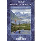   Walking in the Valais Cicerone túrakalauz, útikönyv - angol 