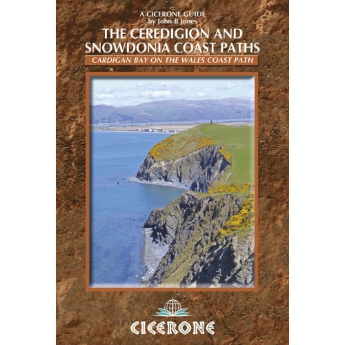 The Ceredigion and Snowdonia Coast Paths Cicerone túrakalauz, útikönyv - angol 