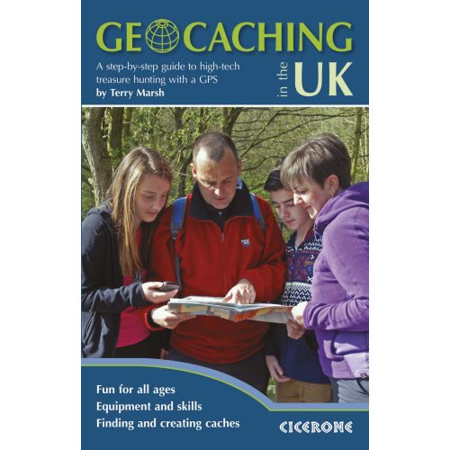 Geocaching in the UK Cicerone túrakalauz, útikönyv - angol 