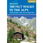   100 Hut Walks in the Alps Cicerone túrakalauz, útikönyv - angol 