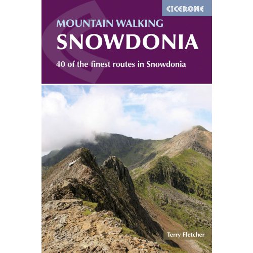 Mountain Walking in Snowdonia Cicerone túrakalauz, útikönyv - angol 