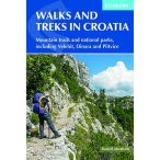   Walks and Treks in Croatia Cicerone Horvátország túrakalauz, útikönyv - angol 