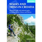   Walks and Treks in Croatia Cicerone Horvátország túrakalauz, útikönyv - angol 