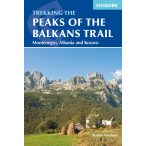   The Peaks of the Balkans Trail Cicerone túrakalauz, útikönyv - angol 