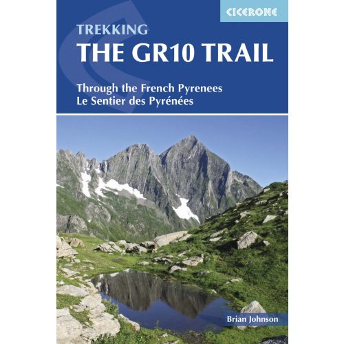 The GR10 Trail Cicerone túrakalauz, útikönyv - angol 
